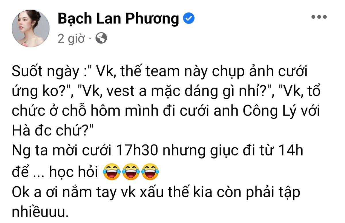 Muốn cưới được Bạch Lan Phương, Huỳnh Anh phải chăm chỉ luyện tập điều này Ảnh 1