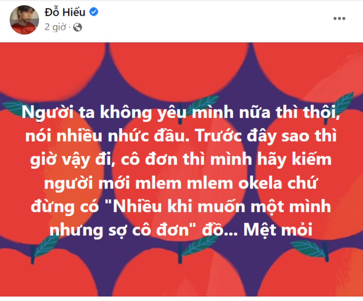 Giữa ồn ào Cát Phượng chia tay Kiều Minh Tuấn, một nhạc sĩ ẩn ý: 'Người ta không yêu mình nữa thì thôi' Ảnh 2