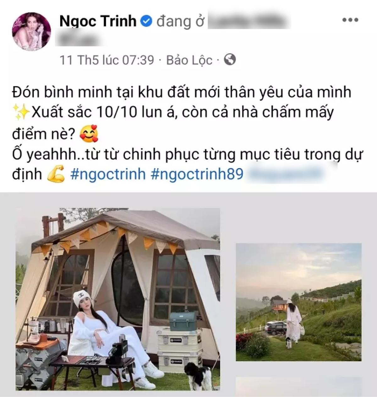 Ngọc Trinh lên tiếng việc sở hữu 11ha đất ở Đà Lạt: 'Khi nào có tiền mua được đất rồi hiểu nha' Ảnh 2