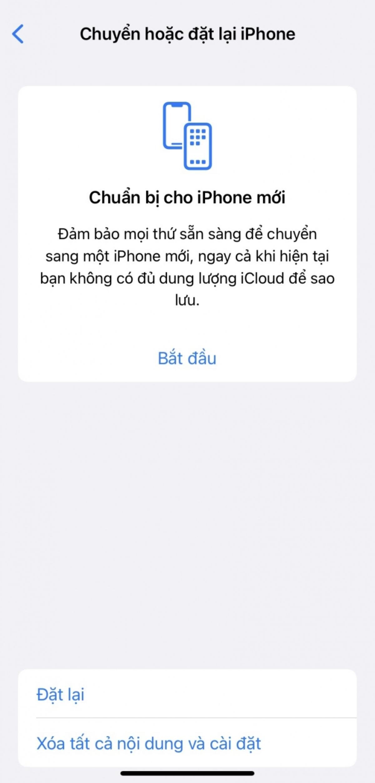 Những điều cần làm trước khi bán chiếc iPhone đang sử dụng Ảnh 9