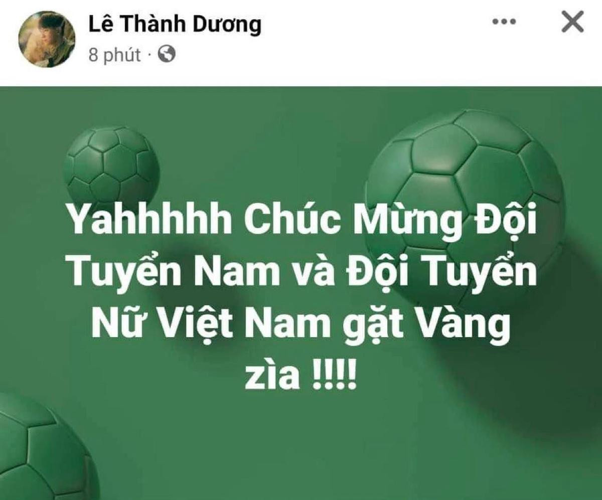 Dàn sao 'quẩy' hết mình chúc mừng HCV SEA Games 31 của tuyển nam: 'Tuyệt vời các chàng trai Việt Nam!' Ảnh 2