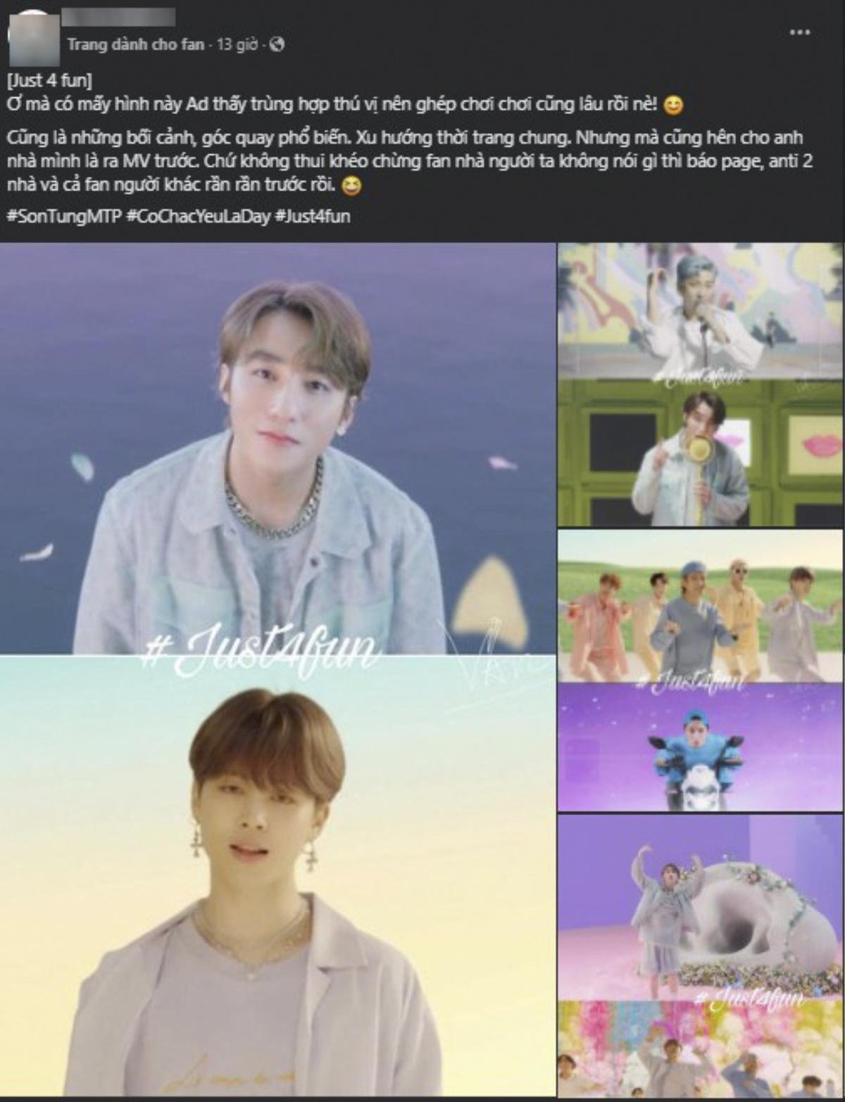 Fandom SKY khiến netizen bức xúc khi mượn mác 'just for fun' để ẩn ý BTS đạo nhái Sơn Tùng Ảnh 4