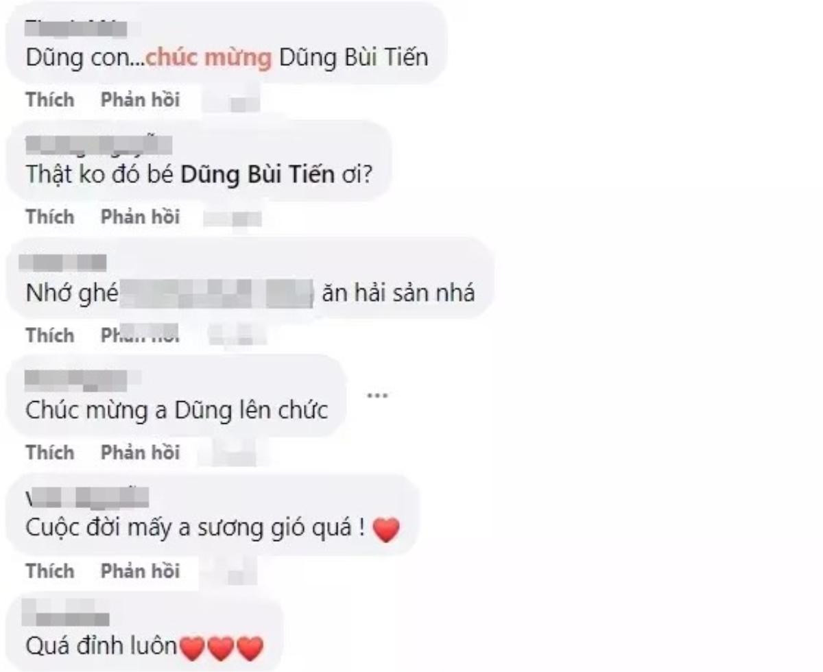 Bạn thân vô tình tiết lộ chuyện vợ mới cưới Bùi Tiến Dũng đang mang thai, lộ cả giới tính em bé? Ảnh 3