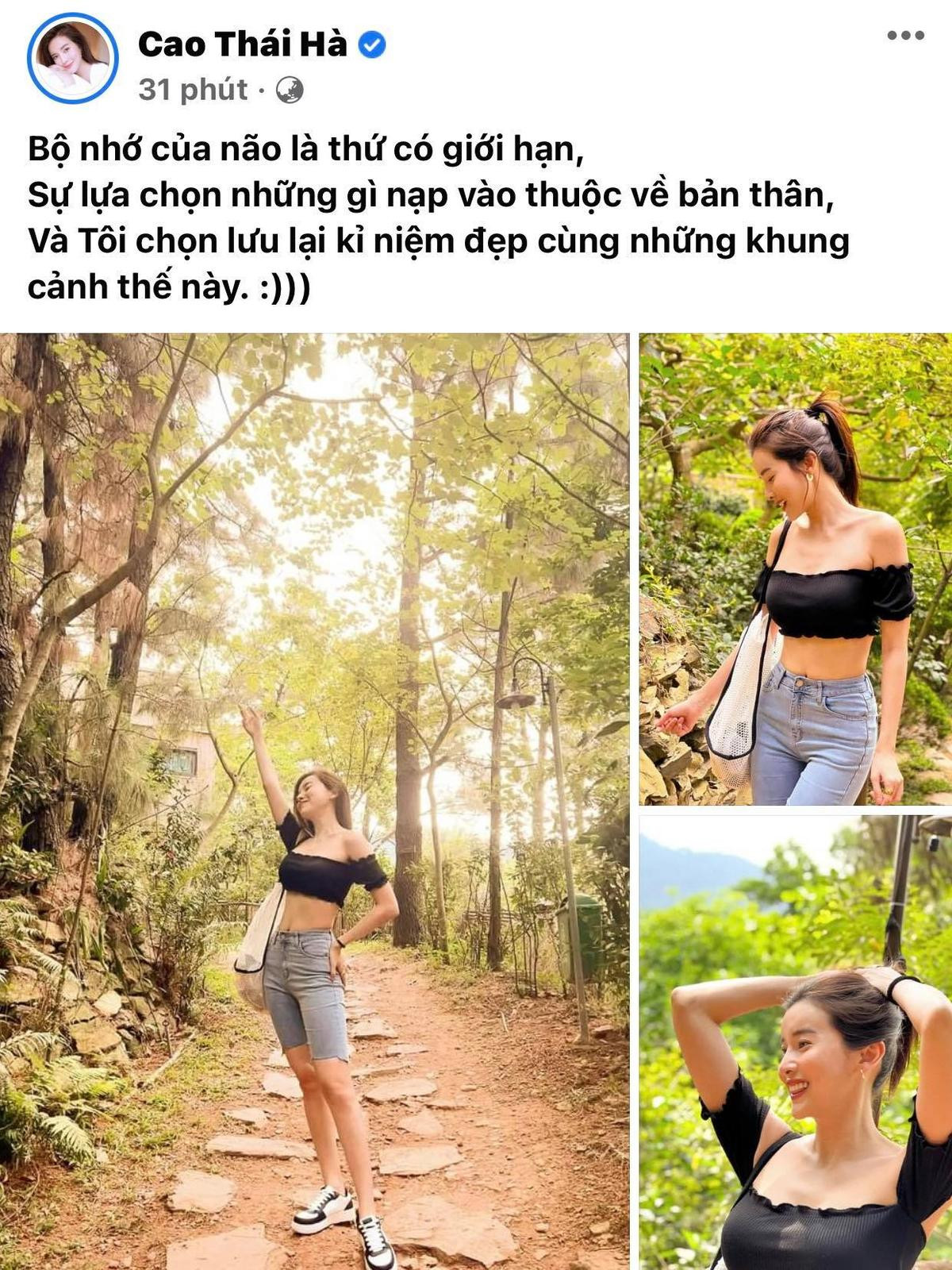 Cao Thái Hà khoe visual rạng rỡ giữa 'tâm bão' bị chỉ trích về phát ngôn gây sốc Ảnh 1