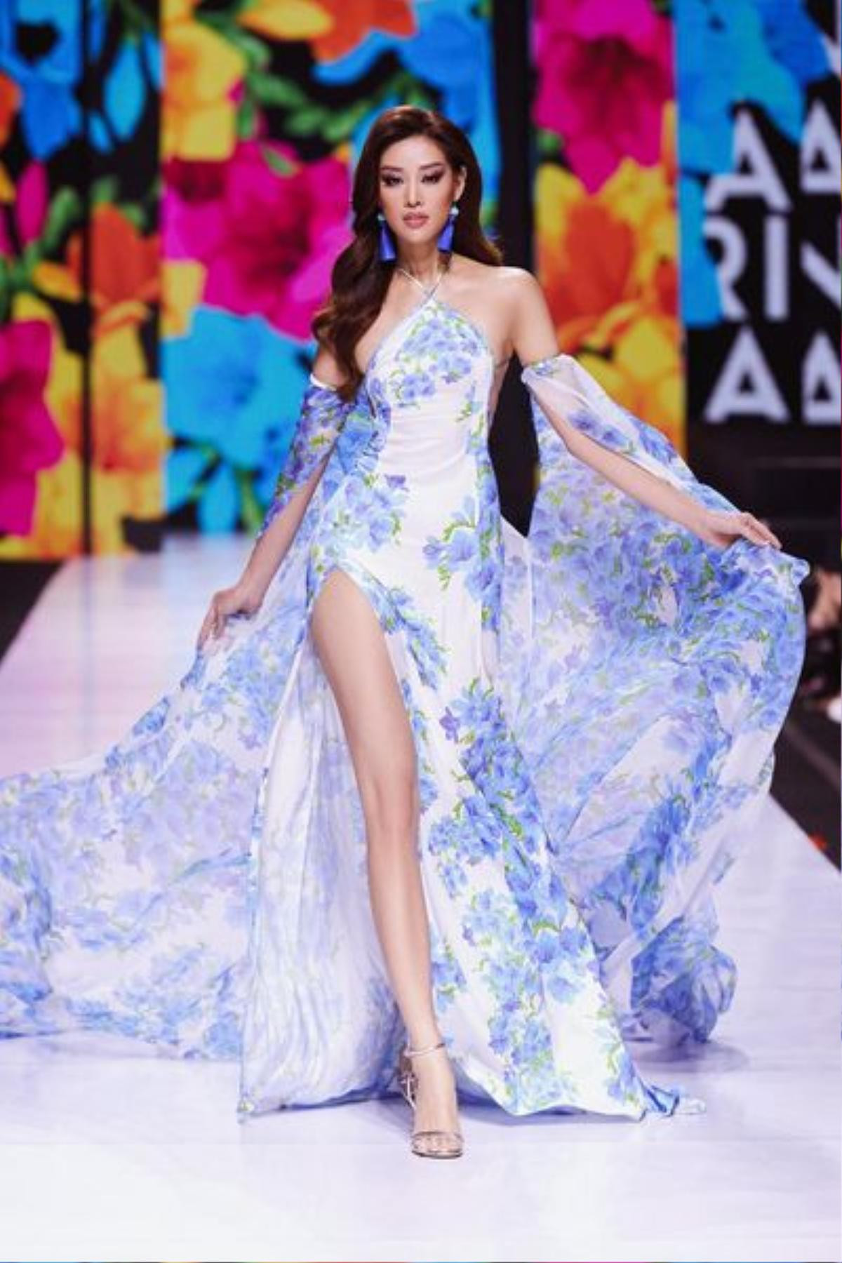 Đọ trình catwalk của hai nàng hậu gây tranh cãi nhất lịch sử Miss Universe Vietnam Ảnh 3