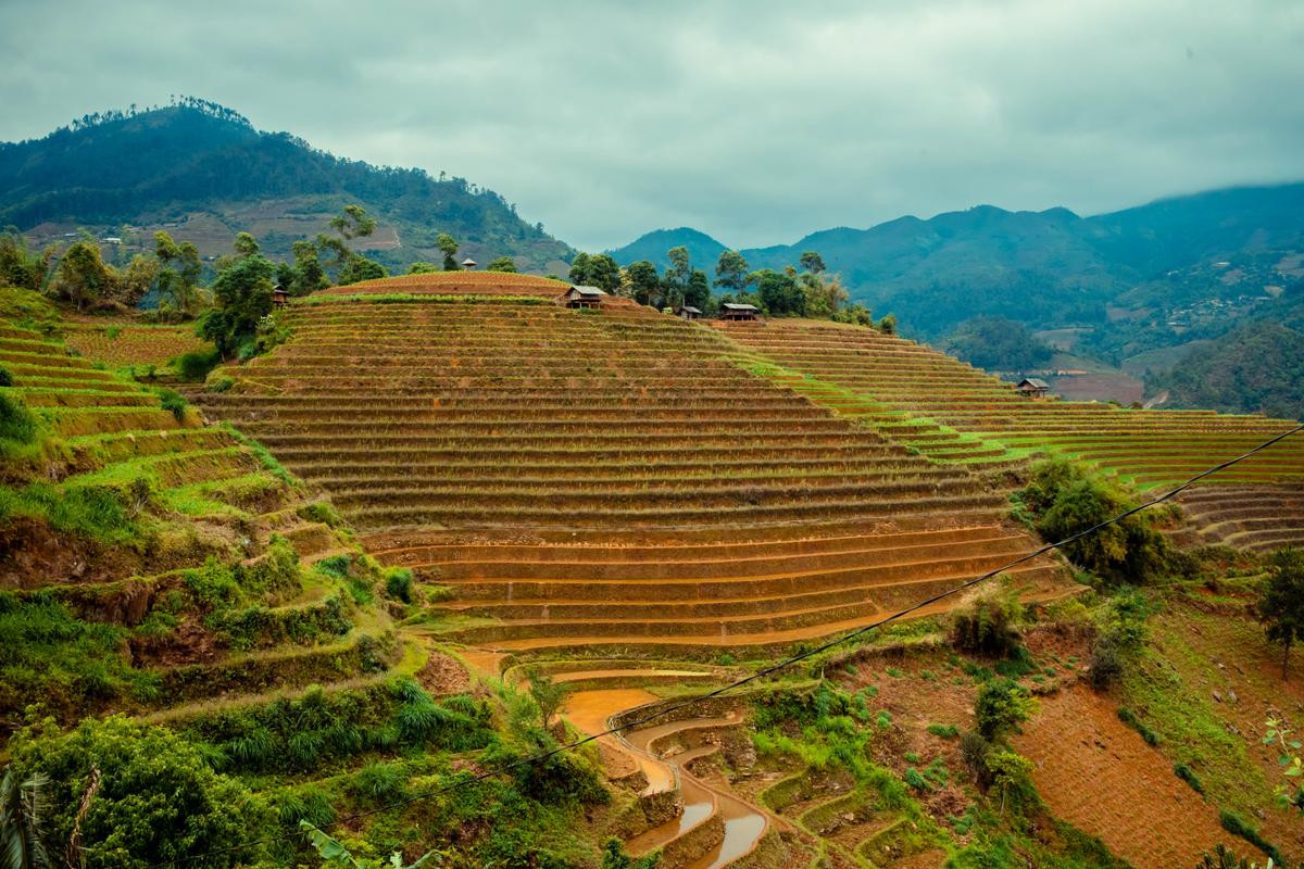 Xiêu lòng trước vẻ đẹp bức tranh vùng Tây Bắc khi mùa đổ nước về Ảnh 3