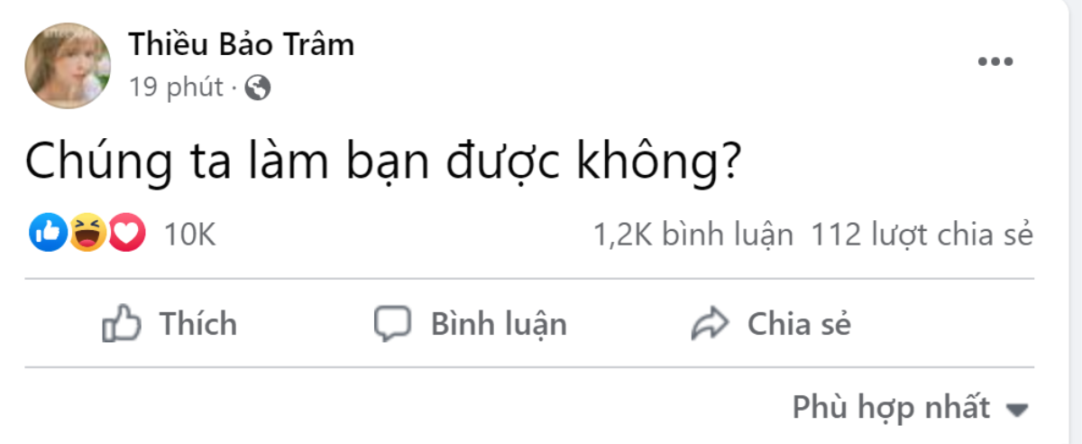 Thiều Bảo Trâm đăng đàn đầy ẩn ý: 'Chúng ta làm bạn được không?', netizen 'réo gọi' Sơn Tùng Ảnh 2