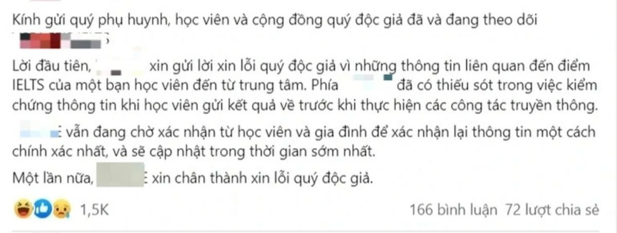 Nữ sinh Nghệ An thừa nhận bảng điểm IELTS đạt 9.0 là giả, lên tiếng xin lỗi mong được tha thứ Ảnh 3