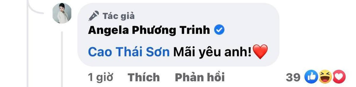 Vừa khẳng định chỉ là bạn tri kỉ, Cao Thái Sơn và Angela Phương Trinh lại thả thính nhau mùi mẫn thế này Ảnh 2