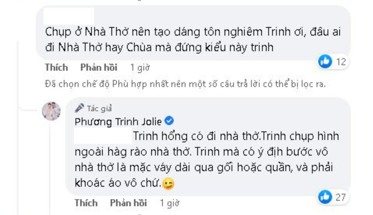 Phương Trinh Jolie lên tiếng khi gây tranh cãi vì chụp ảnh gợi cảm ở nhà thờ Ảnh 4