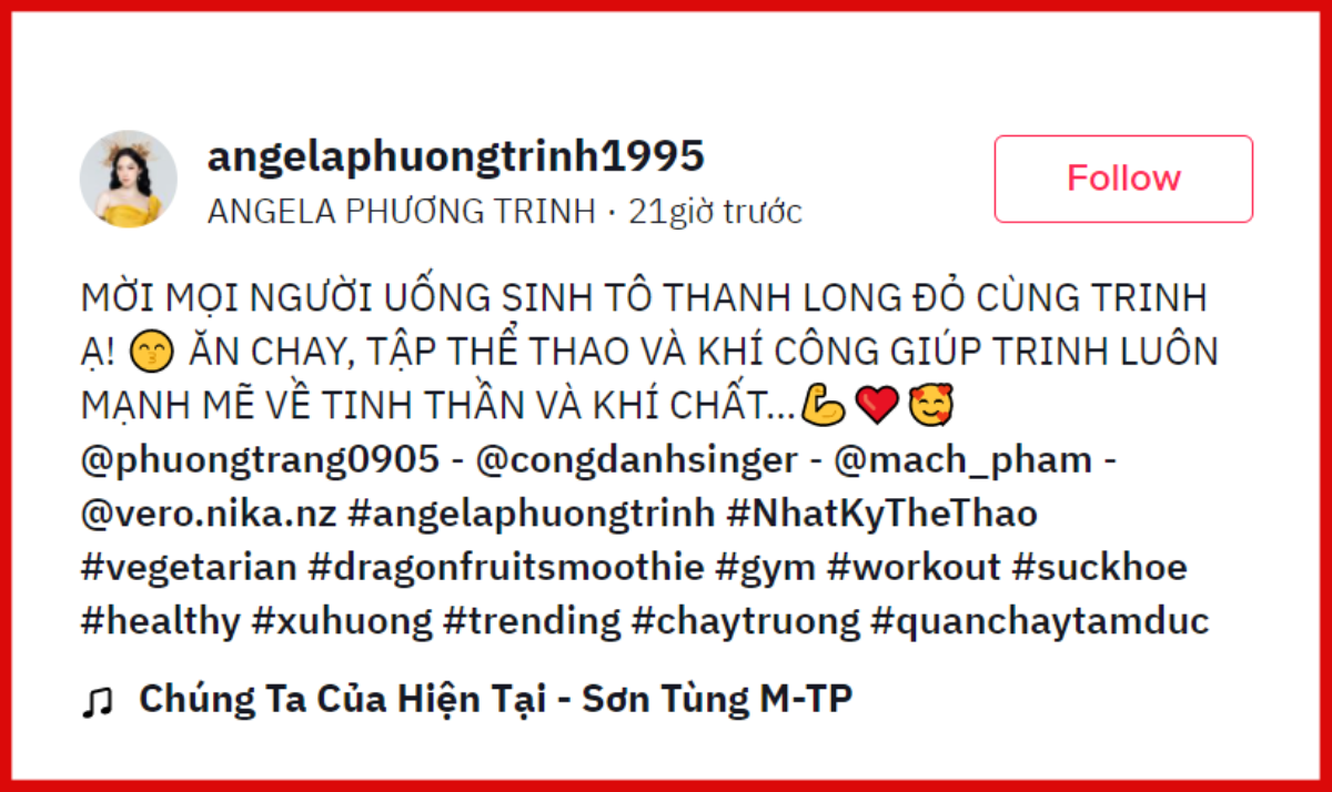 Angela Phương Trinh hóa ra lại là fan cứng của Sơn Tùng M-TP? Ảnh 7