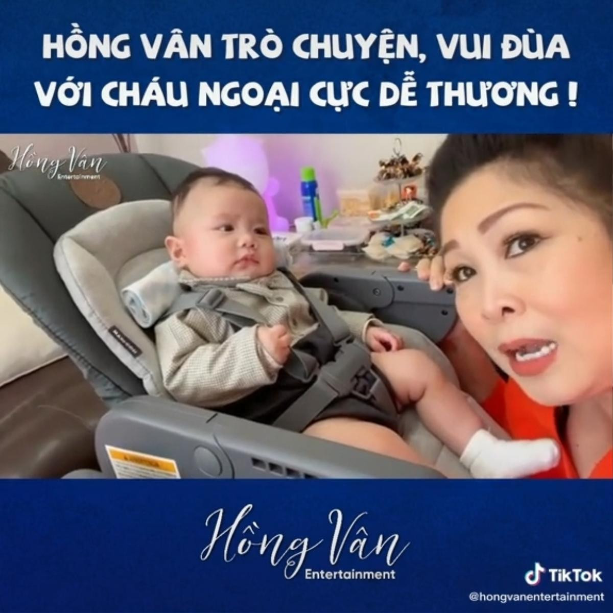 NSND Hồng Vân khen con gái Xí Ngầu dáng 'ngon' hậu sinh nở, lộ ảnh cháu trai 'siêu cưng' Ảnh 3