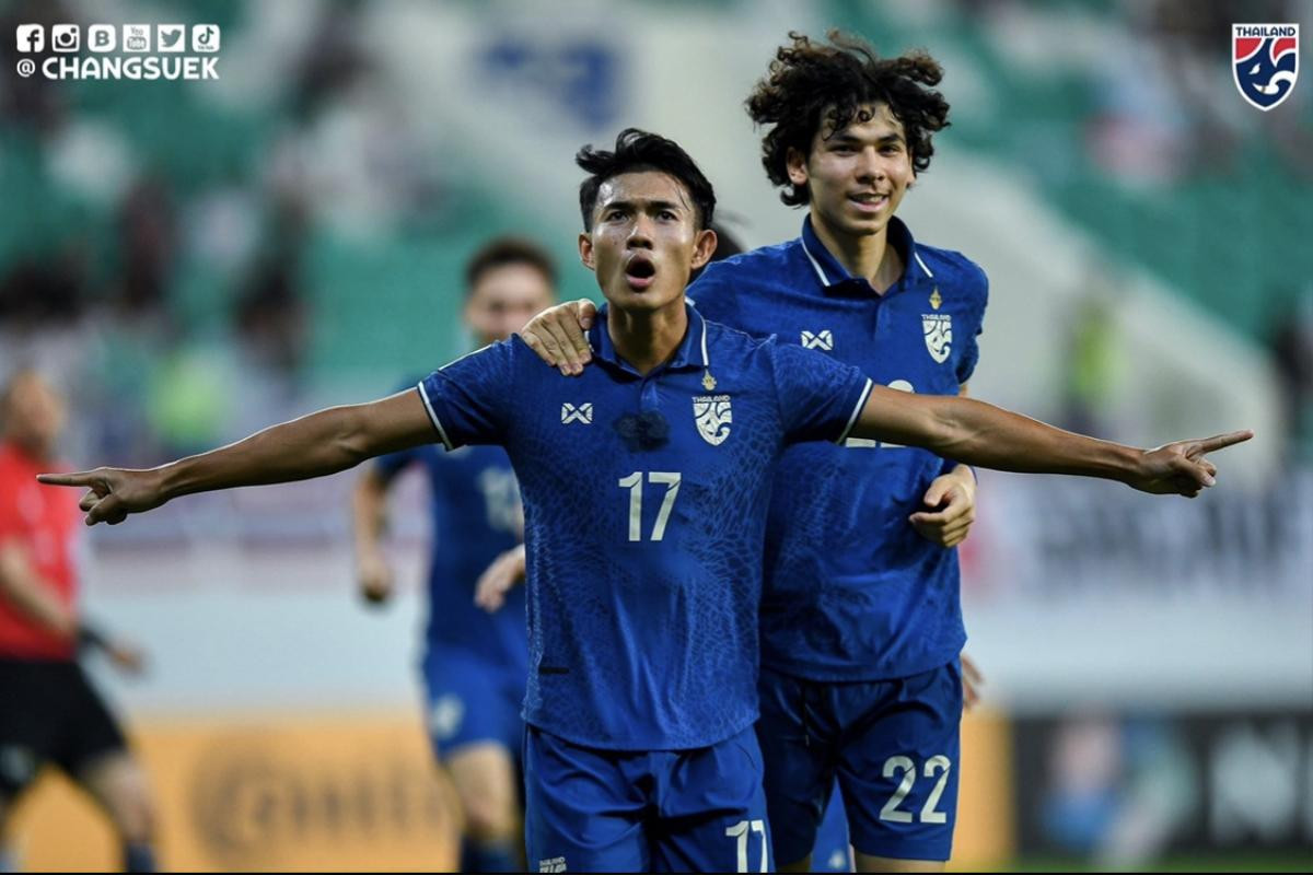 U23 châu Á 2022: U23 Thái Lan xuất sắc đứng đầu nhóm bị loại Ảnh 2