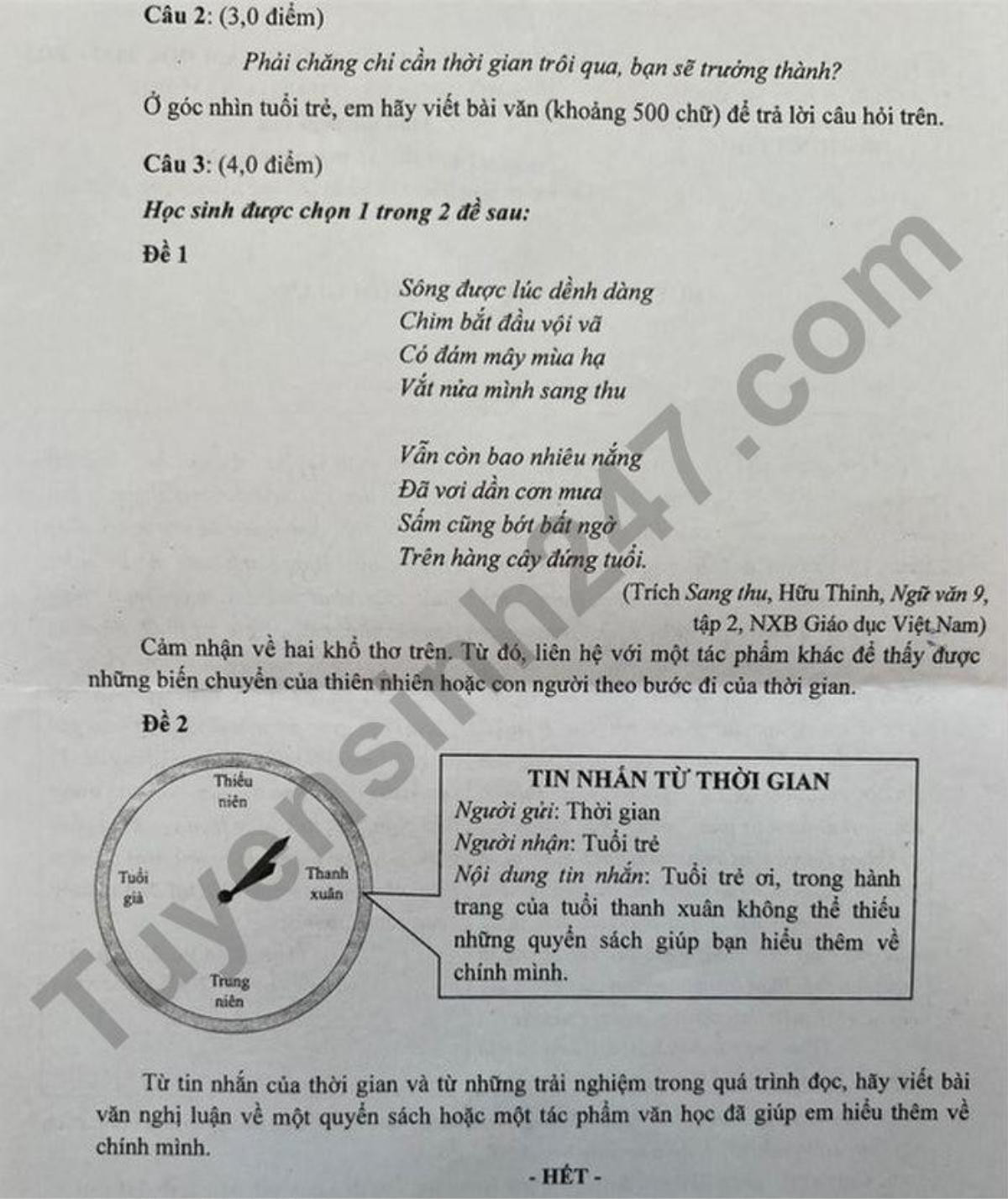 Phụ huynh đội nắng ngóng thí sinh 'vượt vũ môn' vào lớp 10 Ảnh 13