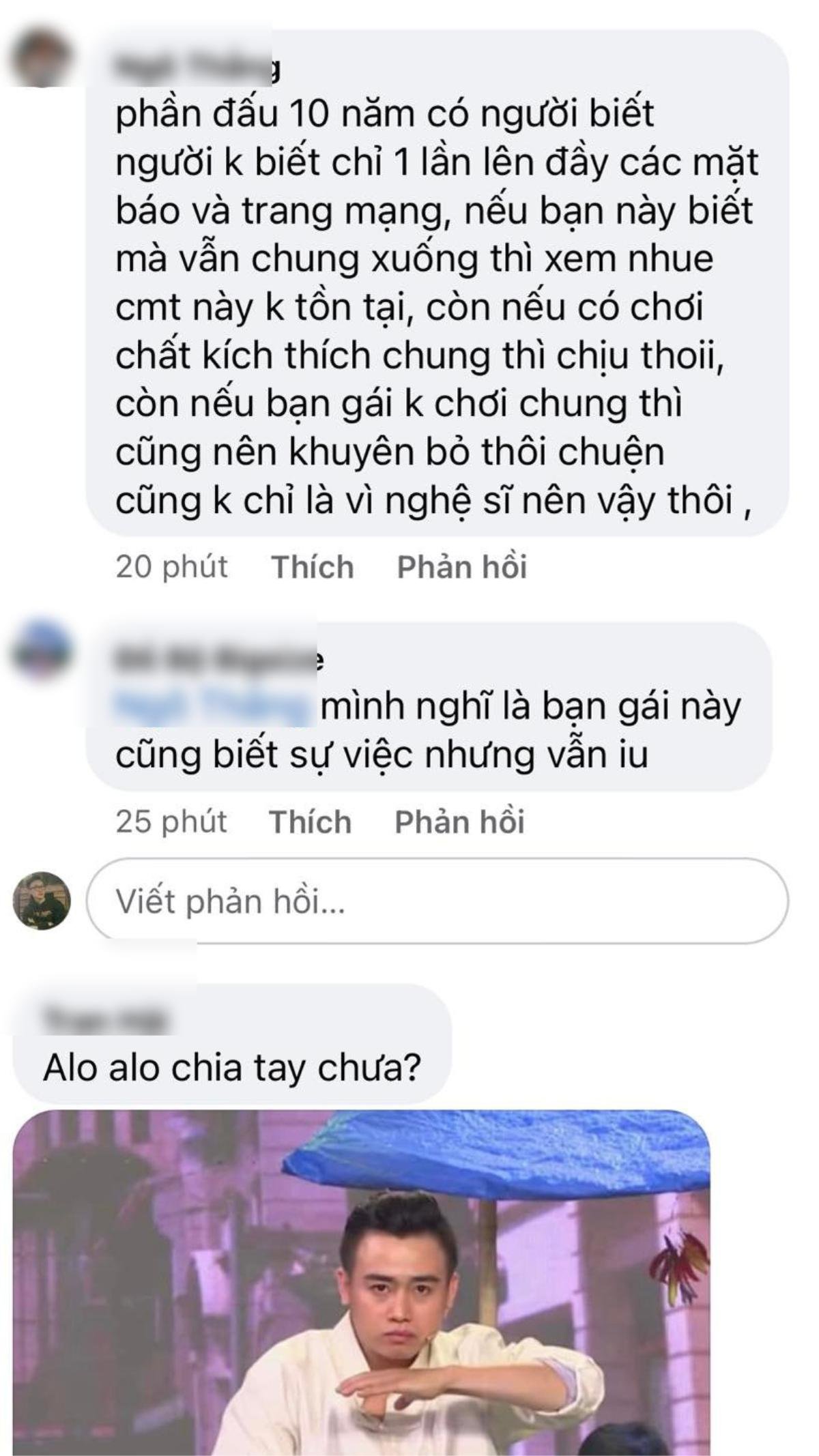 Bạn gái Hữu Tín bị dân mạng tấn công, khuyên chia tay ngay sau khi có tin nam diễn viên sử dụng chất cấm Ảnh 3