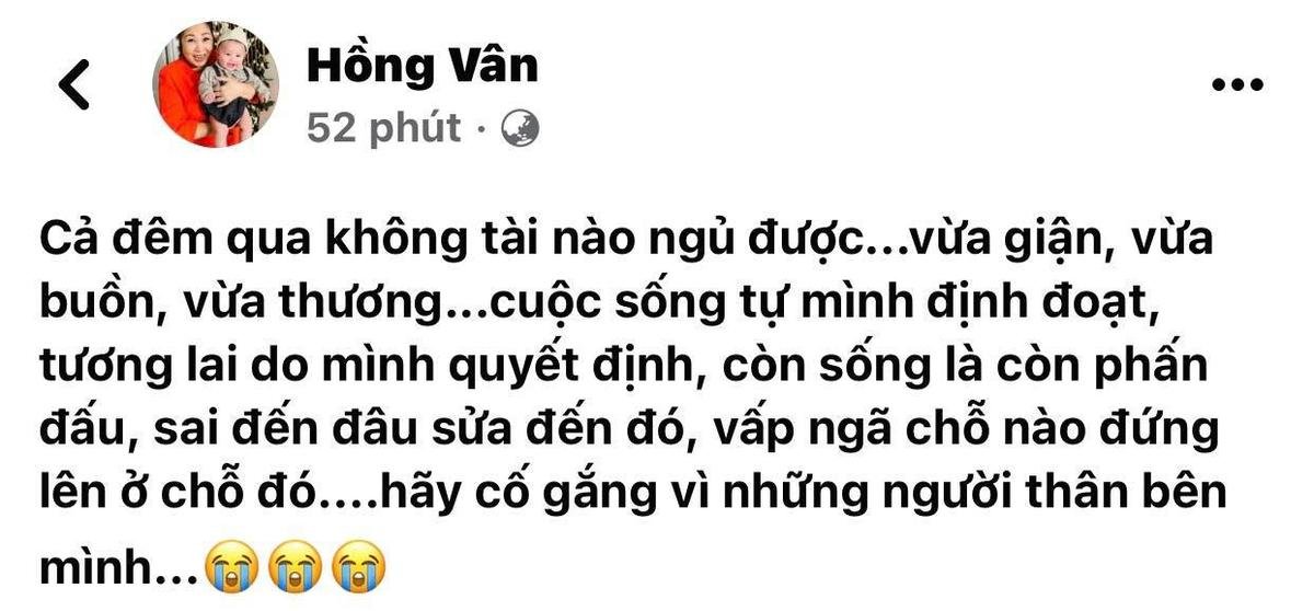 Học trò bị bắt vì dùng chất cấm, NSND Hồng Vân: Cuộc sống do mình định đoạt, tương lai do mình quyết định Ảnh 2