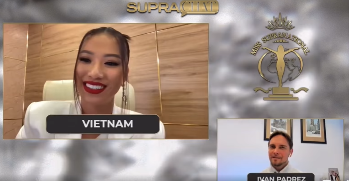 Á hậu Kim Duyên phỏng vấn cùng BTC Miss Supranational 2022, trình tiếng Anh đã cải thiện? Ảnh 3