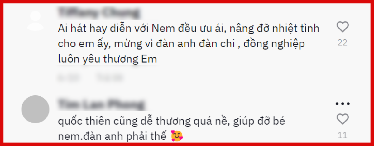 Song ca cùng nhau, Quốc Thiên được khen ngợi khi có hành động nâng đỡ giọng hát giúp Nam Em Ảnh 6