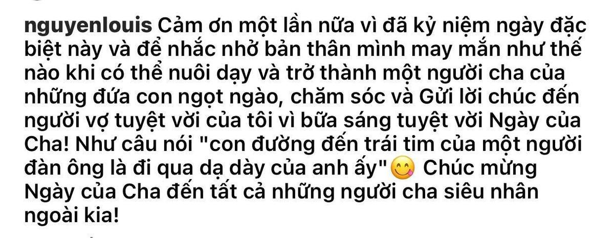 Ông xã Tăng Thanh Hà hạnh phúc khoe nhận được món quà đặc biệt từ các con Ảnh 3