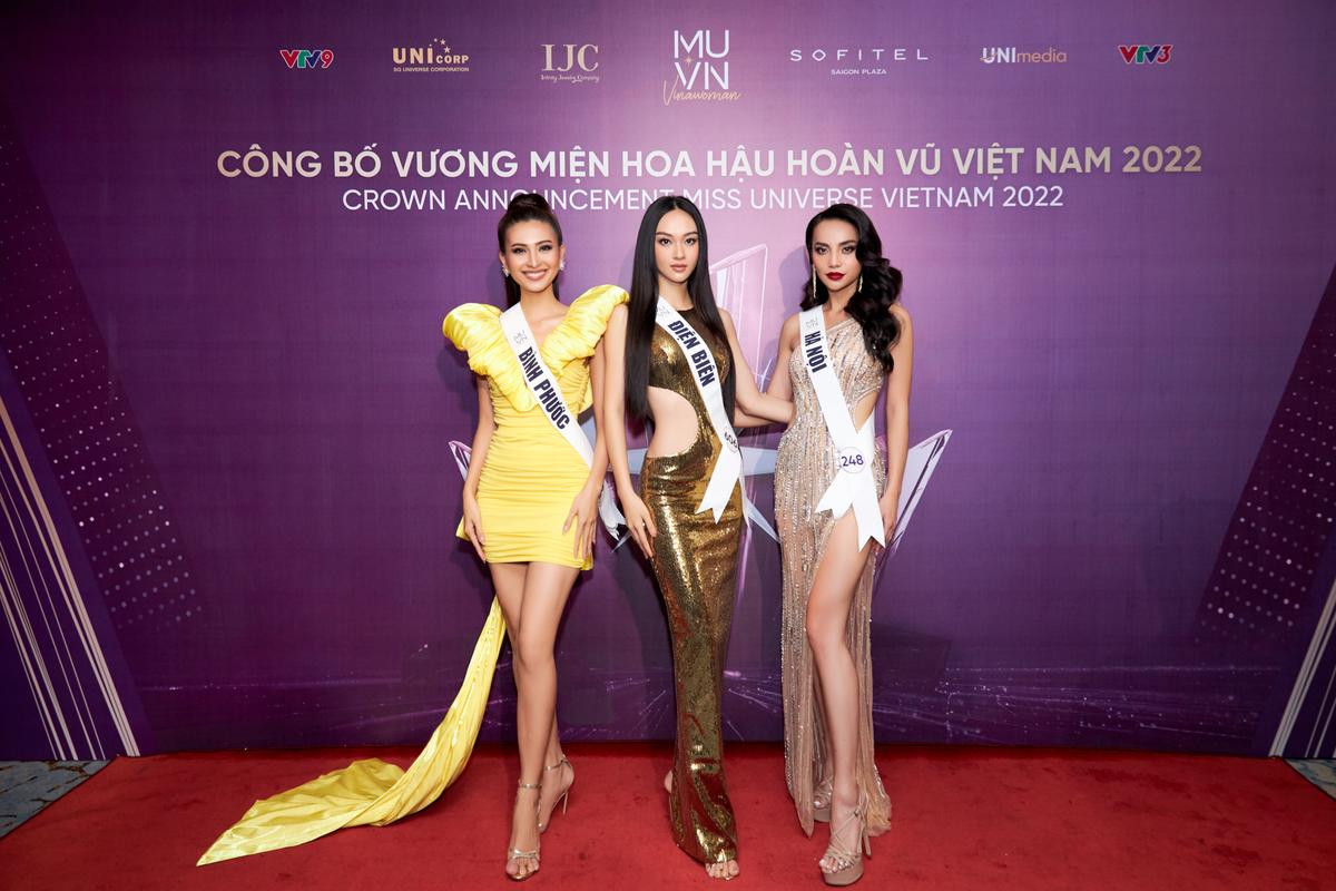 Dàn 'bông hậu' nở rộ trong đêm công bố vương miện tiền tỷ cho tân Miss Universe Vietnam Ảnh 7