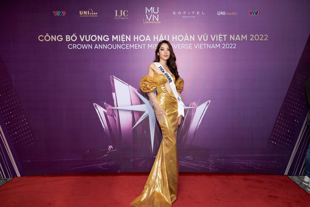 Dàn 'bông hậu' nở rộ trong đêm công bố vương miện tiền tỷ cho tân Miss Universe Vietnam Ảnh 9