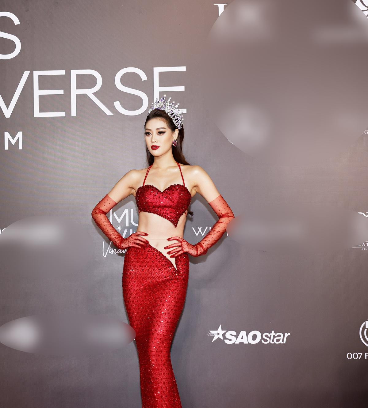 Dàn hậu tại Bán kết Miss Universe VN 2022: Khánh Vân, Vũ Thu Phương đầy 'chặt chém' cạnh hoa hậu quốc tế Ảnh 2