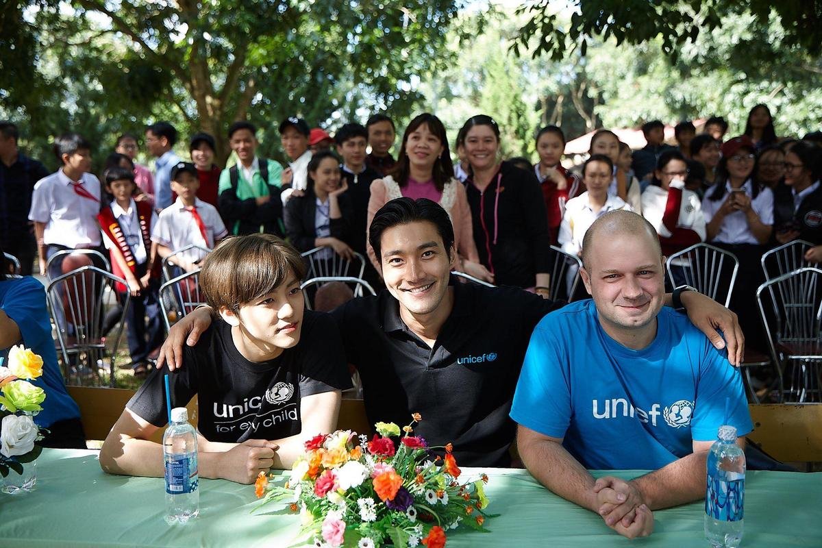 Choi Siwon, Jaemin cùng Ủy ban UNICEF Hàn Quốc mở rộng chiến dịch giáo dục âm nhạc cho trẻ em Việt Nam Ảnh 4