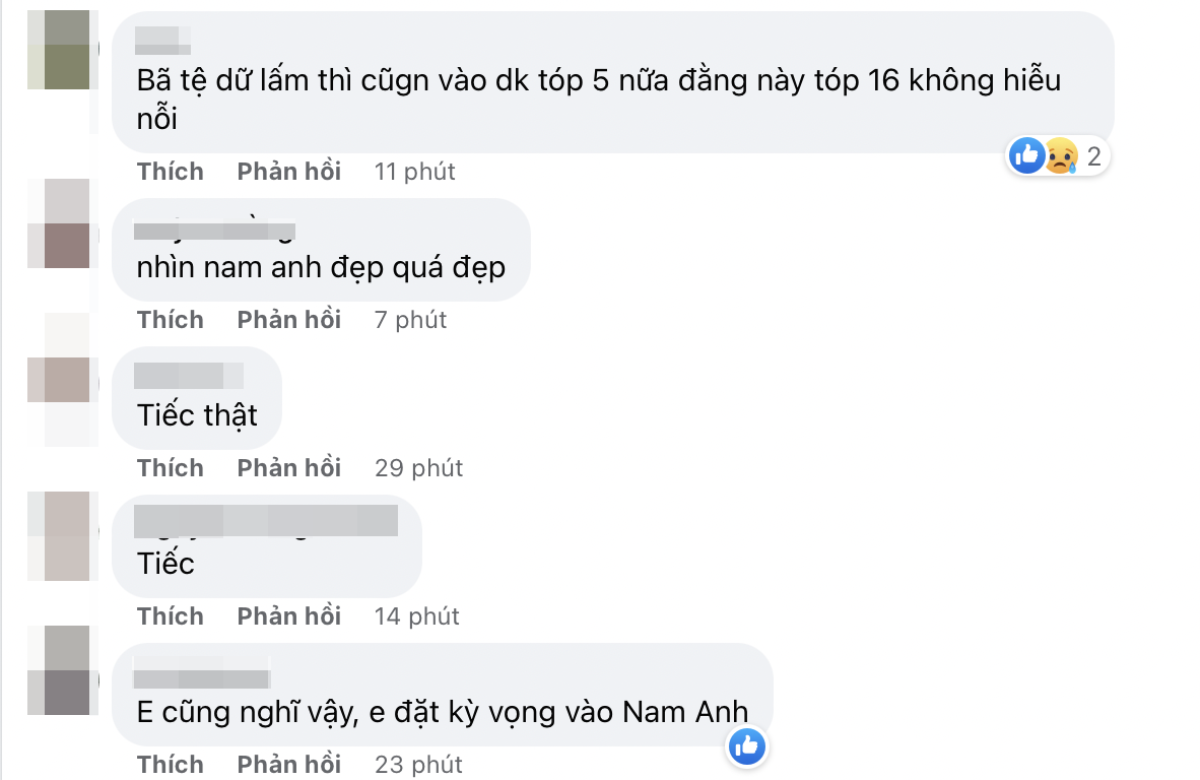 Lệ Nam trượt top 10, sao Việt và netizens tiếc nuối: 'Tệ lắm cũng phải vào top 5, không hiểu nổi' Ảnh 3