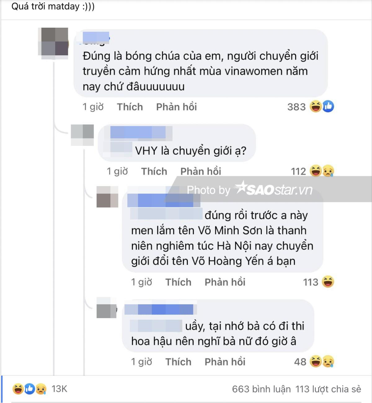 Bị mỉa mai là 'người chuyển giới truyền cảm hứng nhất', Võ Hoàng Yến nói: 'Đừng ăn hiếp chị nữa' Ảnh 3