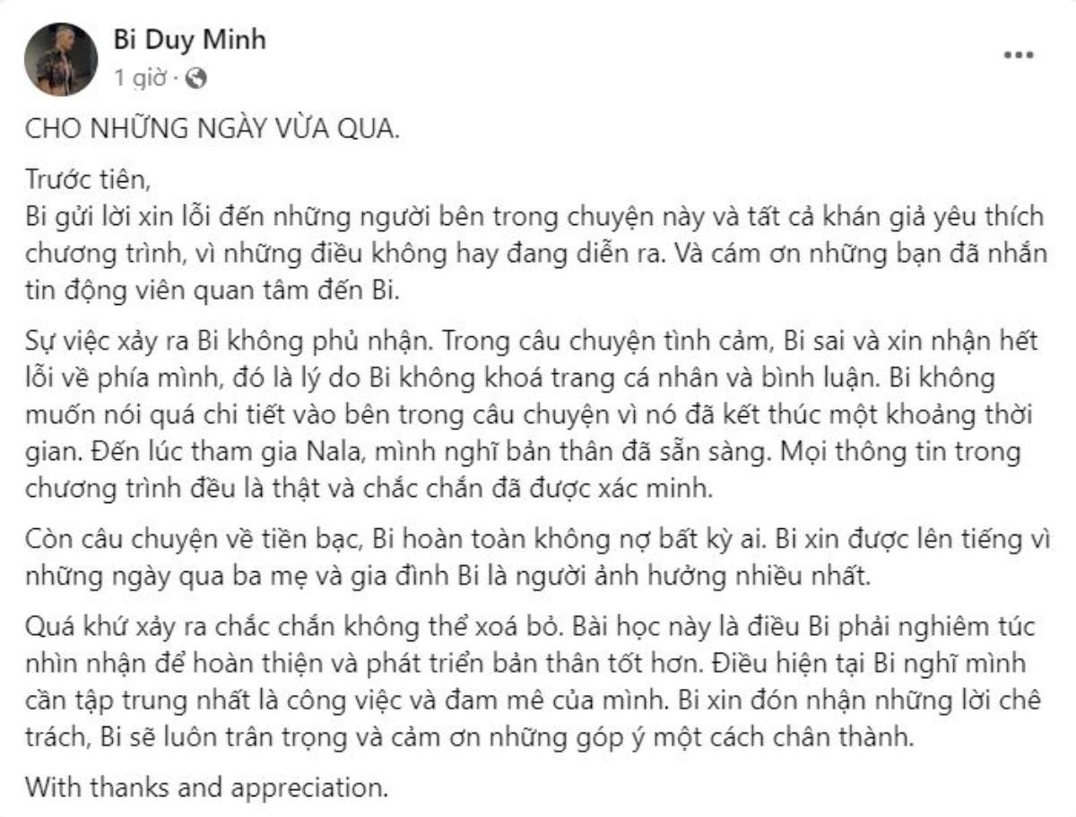 1 tuần im lặng sau khi bị tố lăng nhăng và nợ tiền bạn gái cũ, cực phẩm show hẹn hò chính thức lên tiếng? Ảnh 2