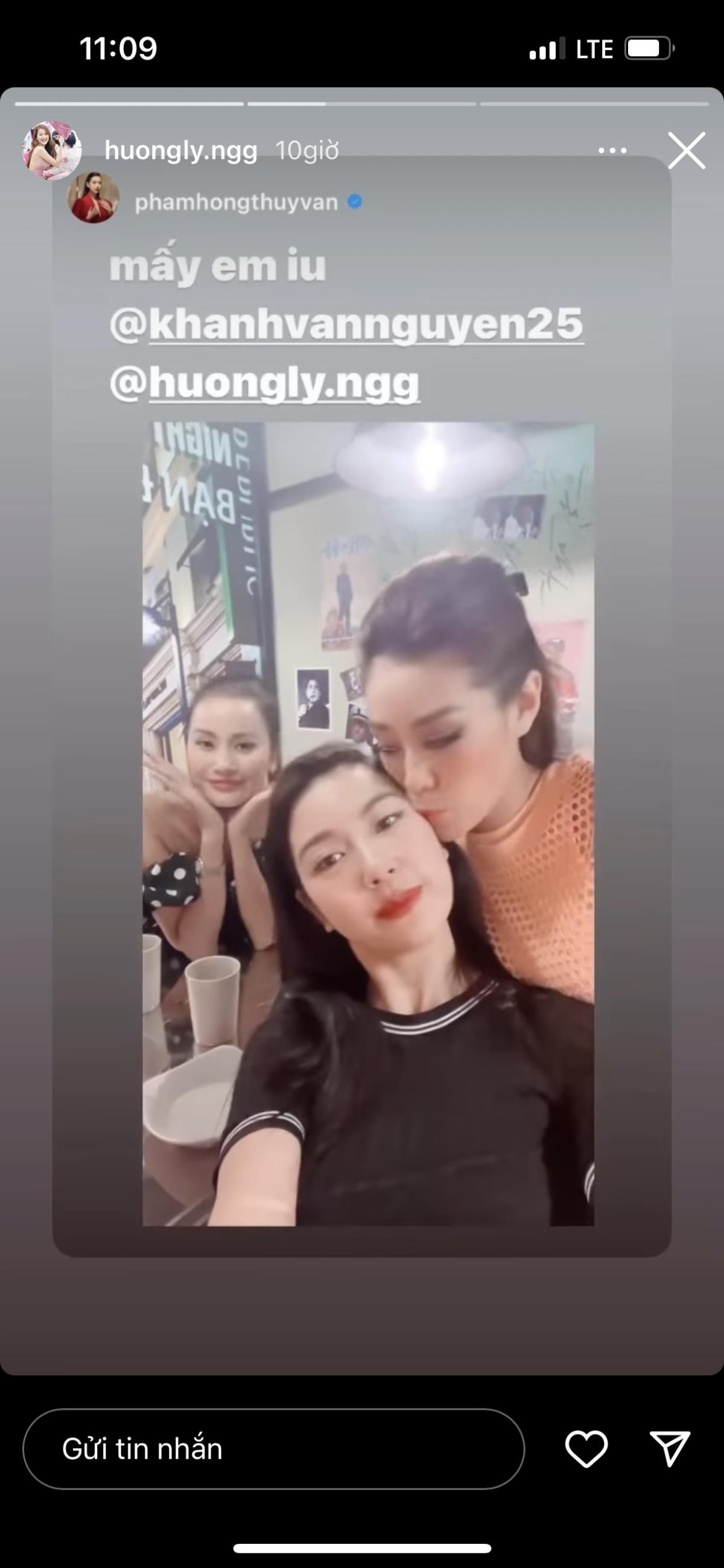 'Trốn tránh' Miss Universe VN, cuối cùng Thúy Vân cũng xuất hiện, hẹn hò riêng với Khánh Vân và Hương Ly Ảnh 4