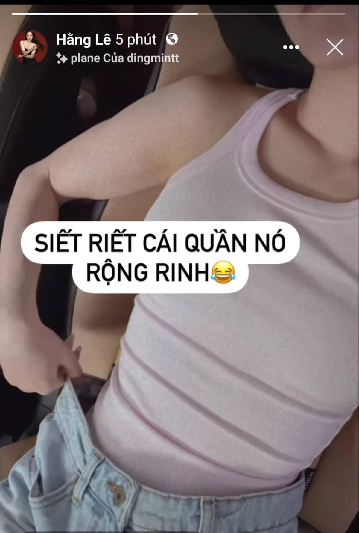 Minh Hằng khoe vòng eo 'chấn động', siết cân quá đà khiến lưng quần 'rộng rinh' Ảnh 2