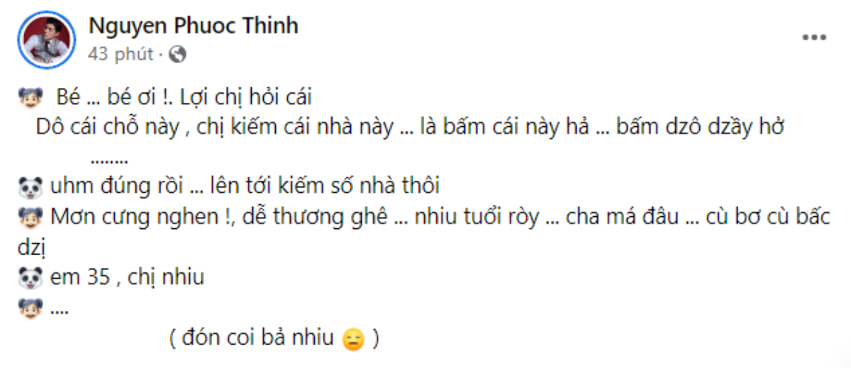 Noo Phước Thịnh bị một người chị qua đường tưởng là em bé: 'Ba má em đâu cù bơ vậy?' Ảnh 2