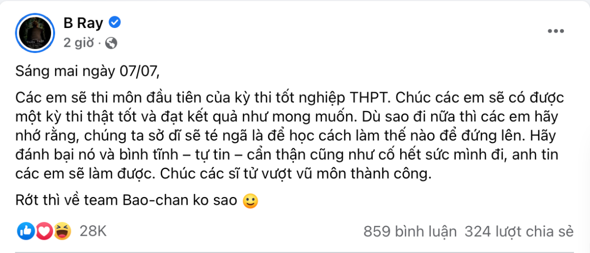 Phương Mỹ Chi, HIEUTHUHAI cùng dàn sao Việt gửi lời chúc đến các sĩ tử 2k4 Ảnh 4