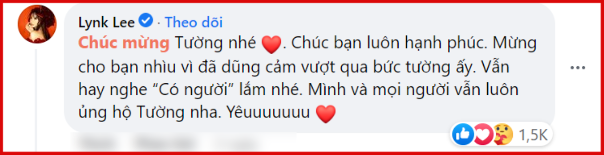 Lynk Lee nhắn nhủ đến Vũ Cát Tường hậu come-out, tiết lộ luôn ca khúc yêu thích nhất của đối phương? Ảnh 2