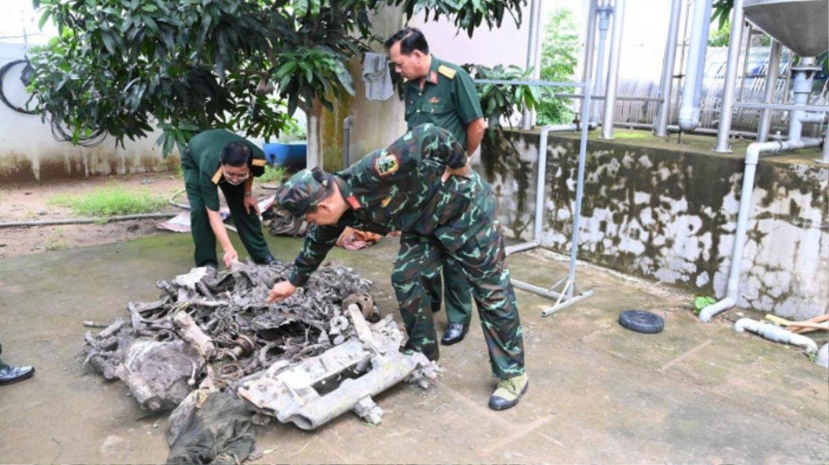 Nhưng vật liệu tìm thấy trong ao tôm 