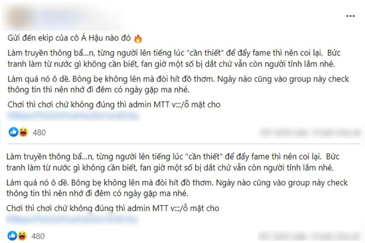 Lộ tin ê-kíp Á hậu nào đó dùng PR bẩn, đu bám drama của người khác để nổi tiếng? Ảnh 1