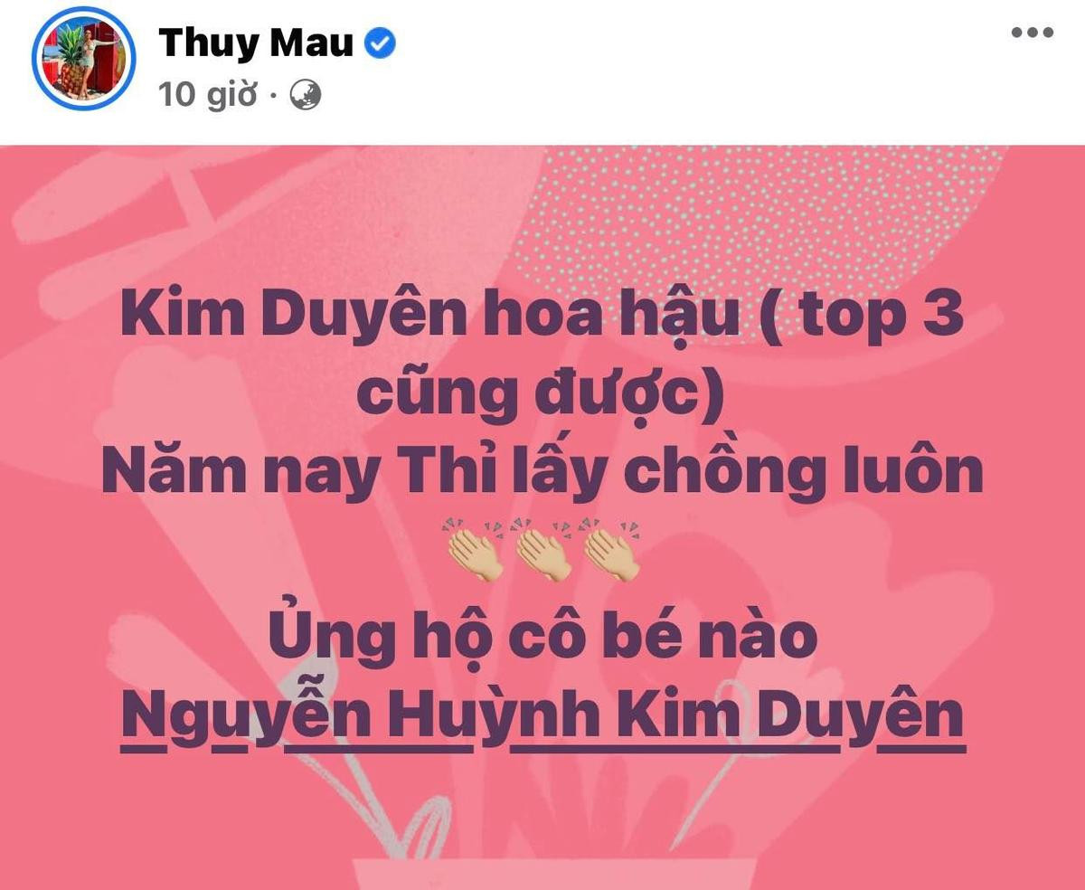 Tuyên bố lấy chồng nếu Kim Duyên lọt top 3, một Á hậu bị netizen thúc giục giữ lời hứa Ảnh 2