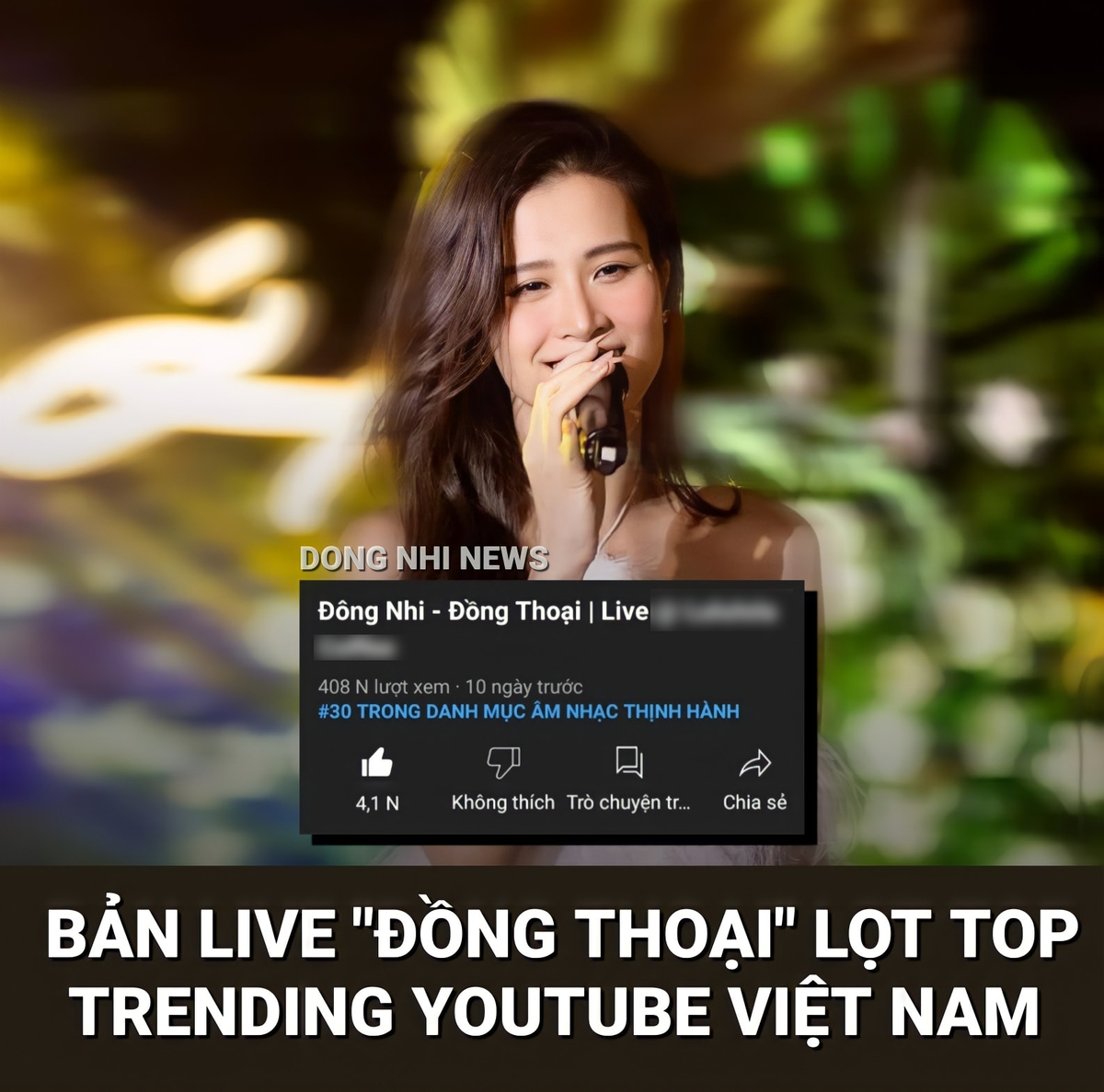 Đông Nhi lập thành tích 'khủng' khi có tận 5 màn trình diễn lọt top trending Youtube trong năm nay! Ảnh 2