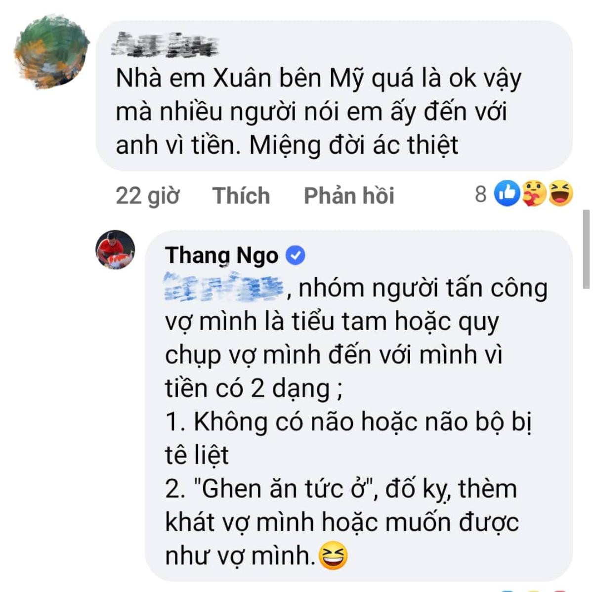 'Vua cá Koi' Thắng Ngô đứng về phía vợ, lên tiếng đáp trả anti-fan gay gắt Ảnh 1