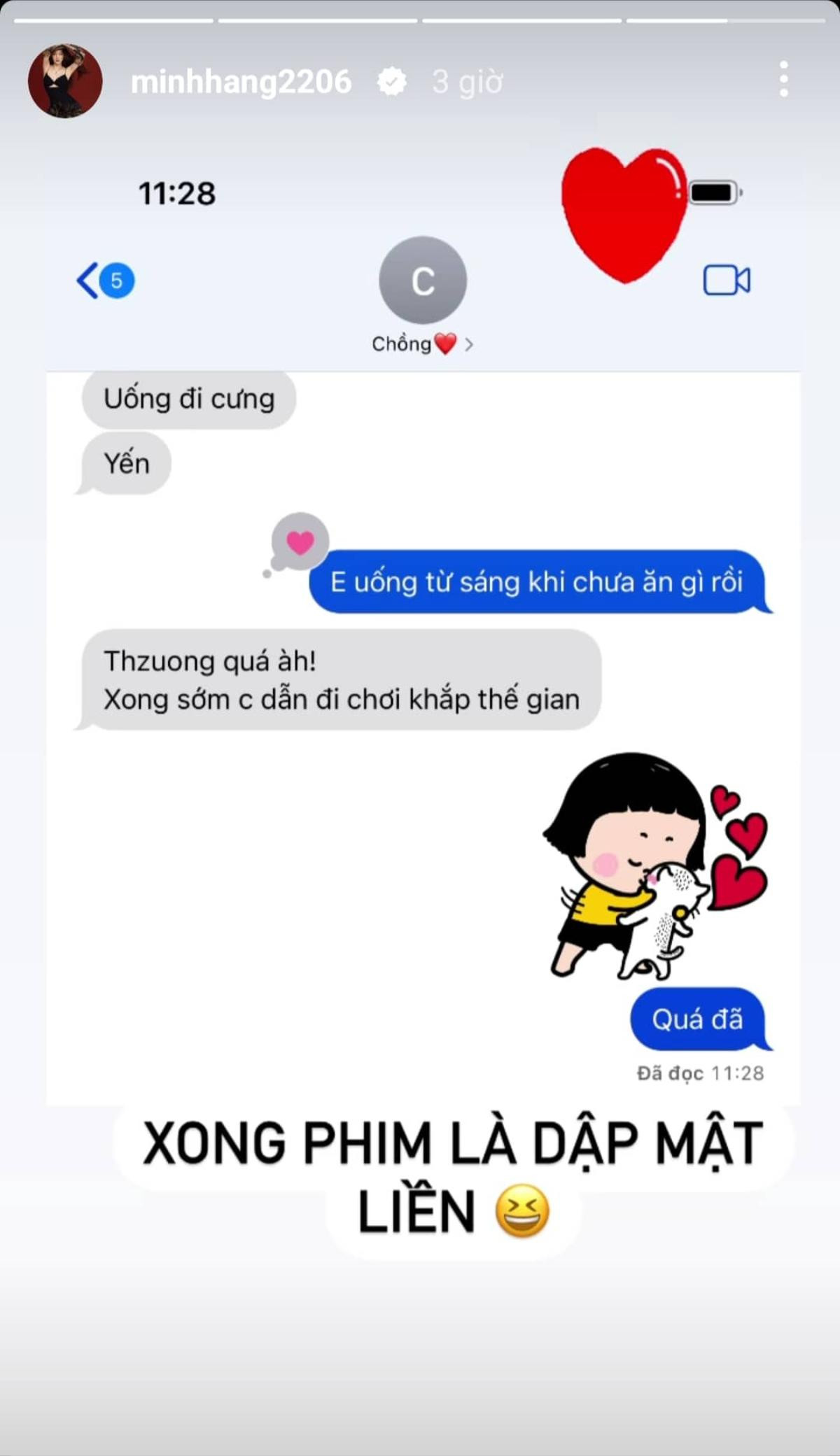 Thương vợ như chồng Minh Hằng: Xong việc liền 'dẫn vợ đi chơi khắp thế gian' Ảnh 1