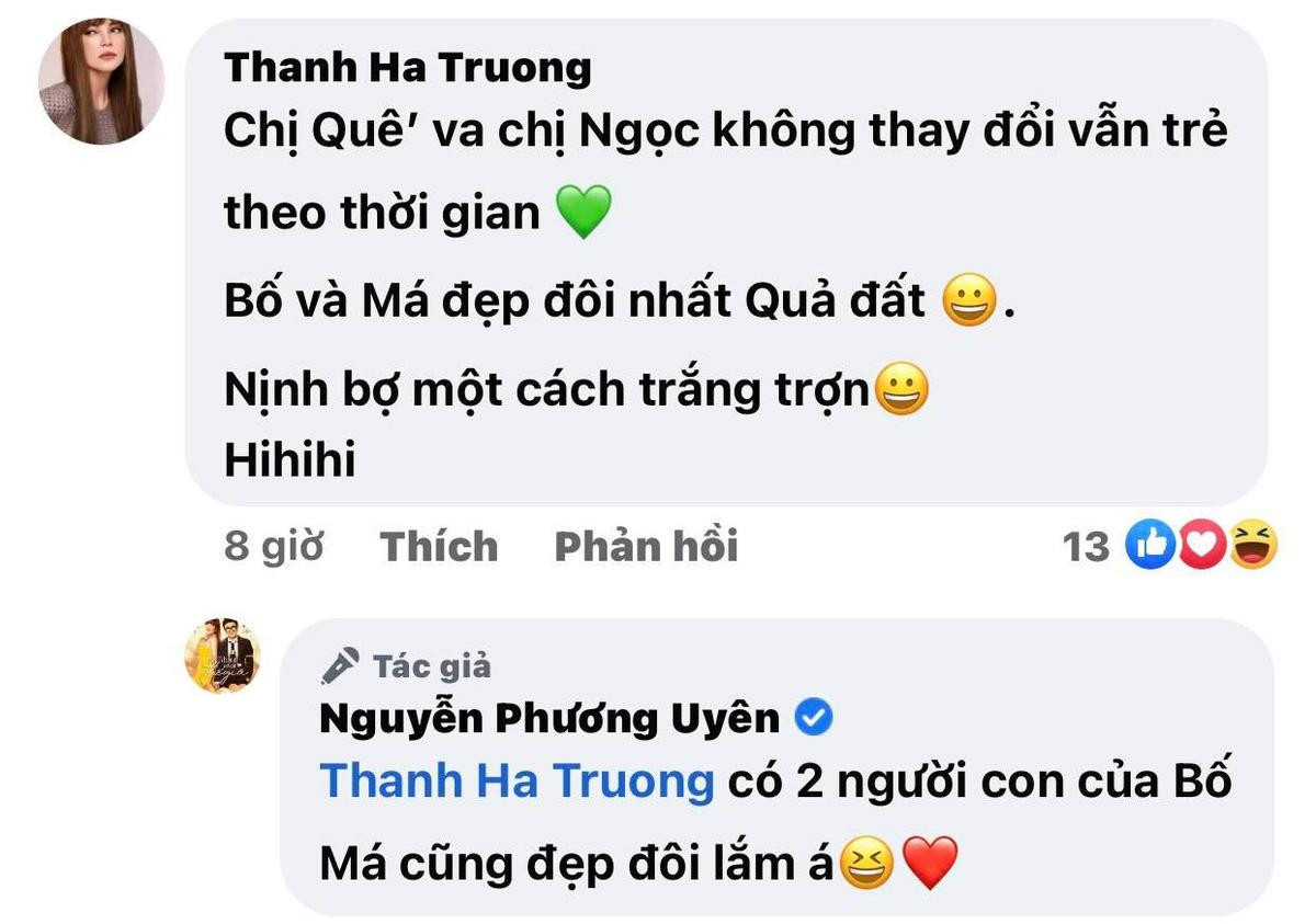 Chỉ một câu nói đã chứng minh được mối quan hệ thân thiết giữa Thanh Hà với bố mẹ Phương Uyên Ảnh 2