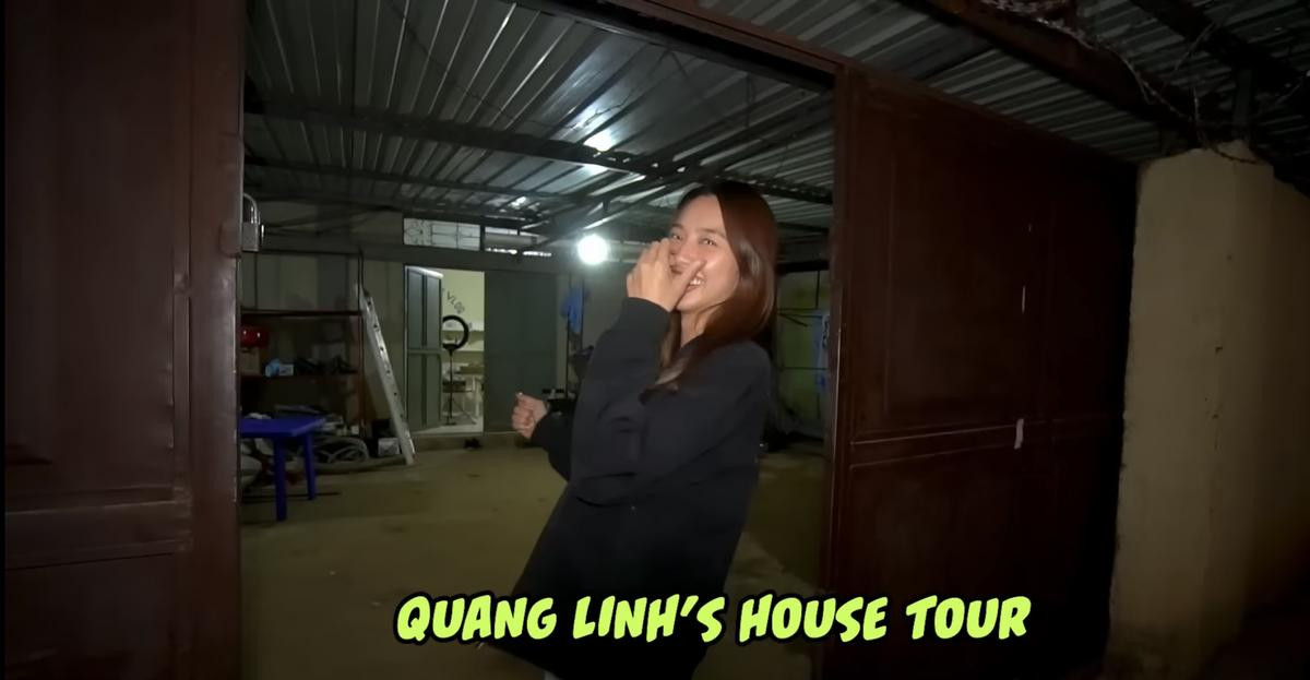 Thuỳ Tiên đột nhập phòng ngủ Quang Linh Vlog, sẵn tiện chất vấn: 'Sao chỉ follow mình em' Ảnh 2