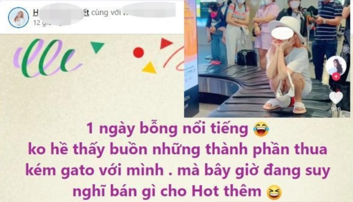 Nữ Tiktoker ngồi trên băng chuyền hành lý sân bay là 'Á hoàng doanh nhân', có thể bị cấm bay Ảnh 2