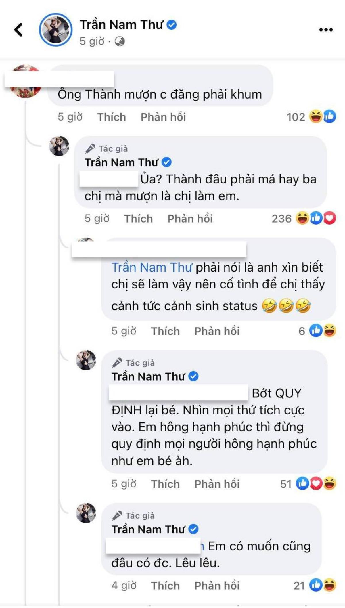 Đăng ảnh tình tứ của Trấn Thành và Hari Won, Nam Thư phản pháo khi bị nghi 'Trấn Thành nhờ đăng' Ảnh 4