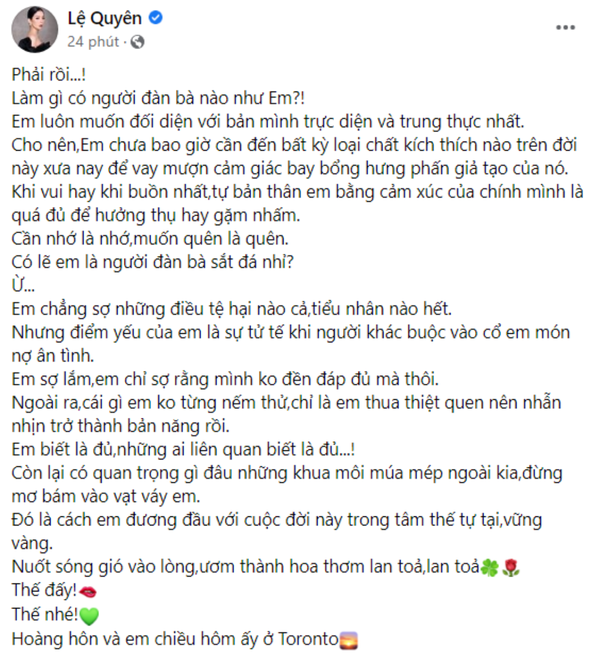 Lệ Quyên khẳng định: 'Làm gì có người đàn bà nào như em, chẳng sợ tiểu nhân nào' Ảnh 2