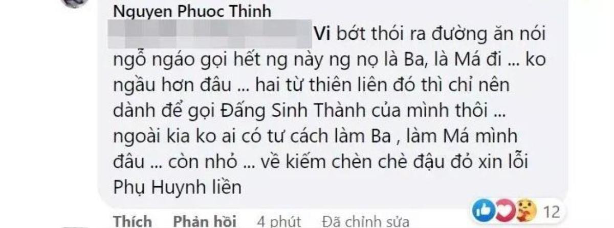 Bị gọi là má, Noo Phước Thịnh gay gắt đáp trả: 'Sửa lại cái nết nói chuyện lại' Ảnh 3