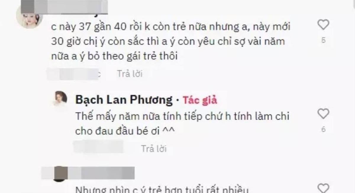 Bị cà khịa chuyện Huỳnh Anh bỏ theo gái, Bạch Lan Phương dằn mặt anti-fan cực gắt Ảnh 2