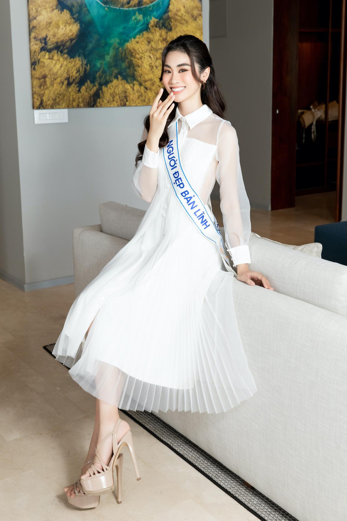 Người đẹp Bản lĩnh Miss World VN nổi bật với layout nữ chủ tịch: Ứng viên vương miện đây rồi Ảnh 5