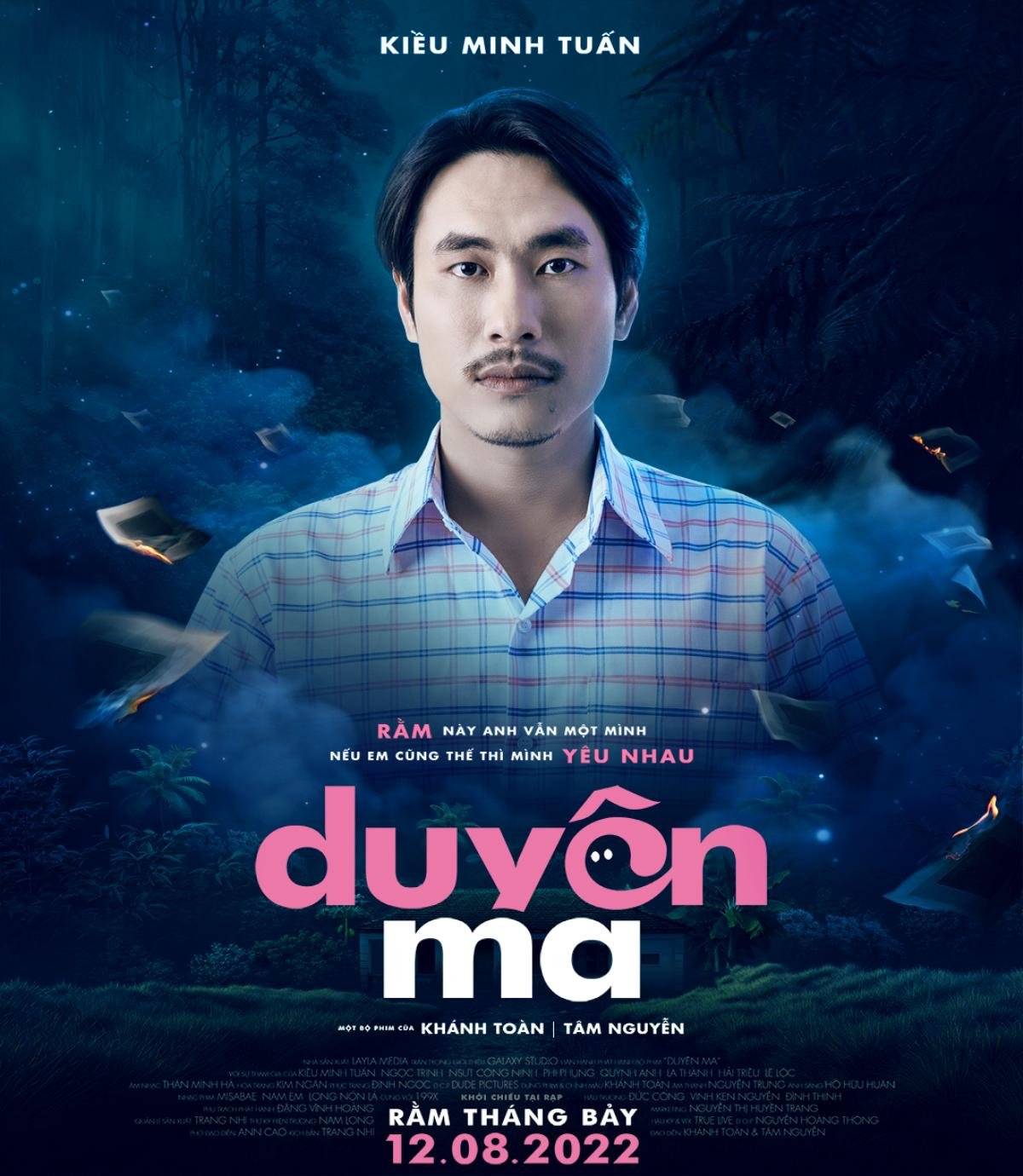 Duyên Ma công bố toàn bộ dàn cast: Kiều Minh Tuấn mặt đầy nguy hiểm, Ngọc Trinh nổi bật visual đáng yêu Ảnh 1